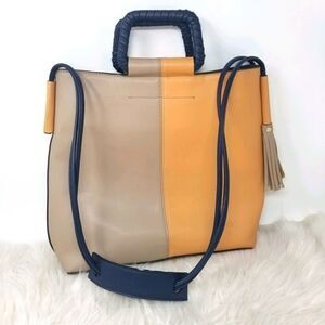 Vbiger Tote Bag. PU LEATHER.